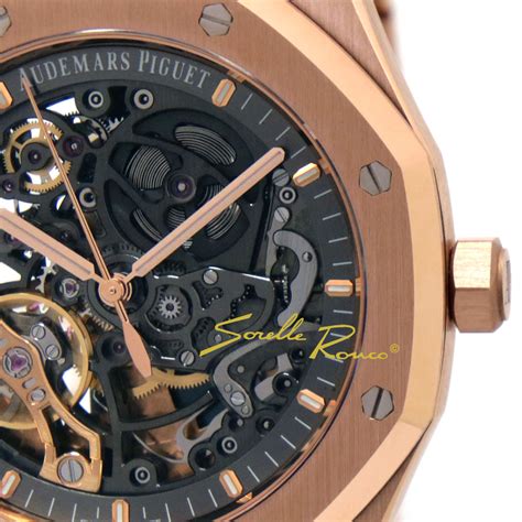 audemars piguet royal oak tourbillon scheletrato limited edition oro rosa